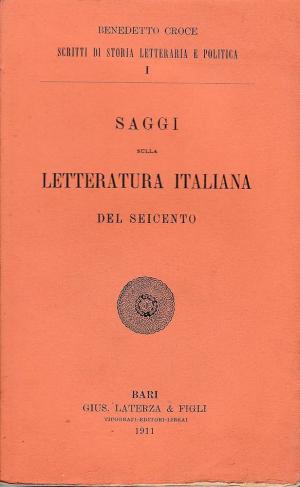 SAGGI SULLA LETTERATURA ITALIANA